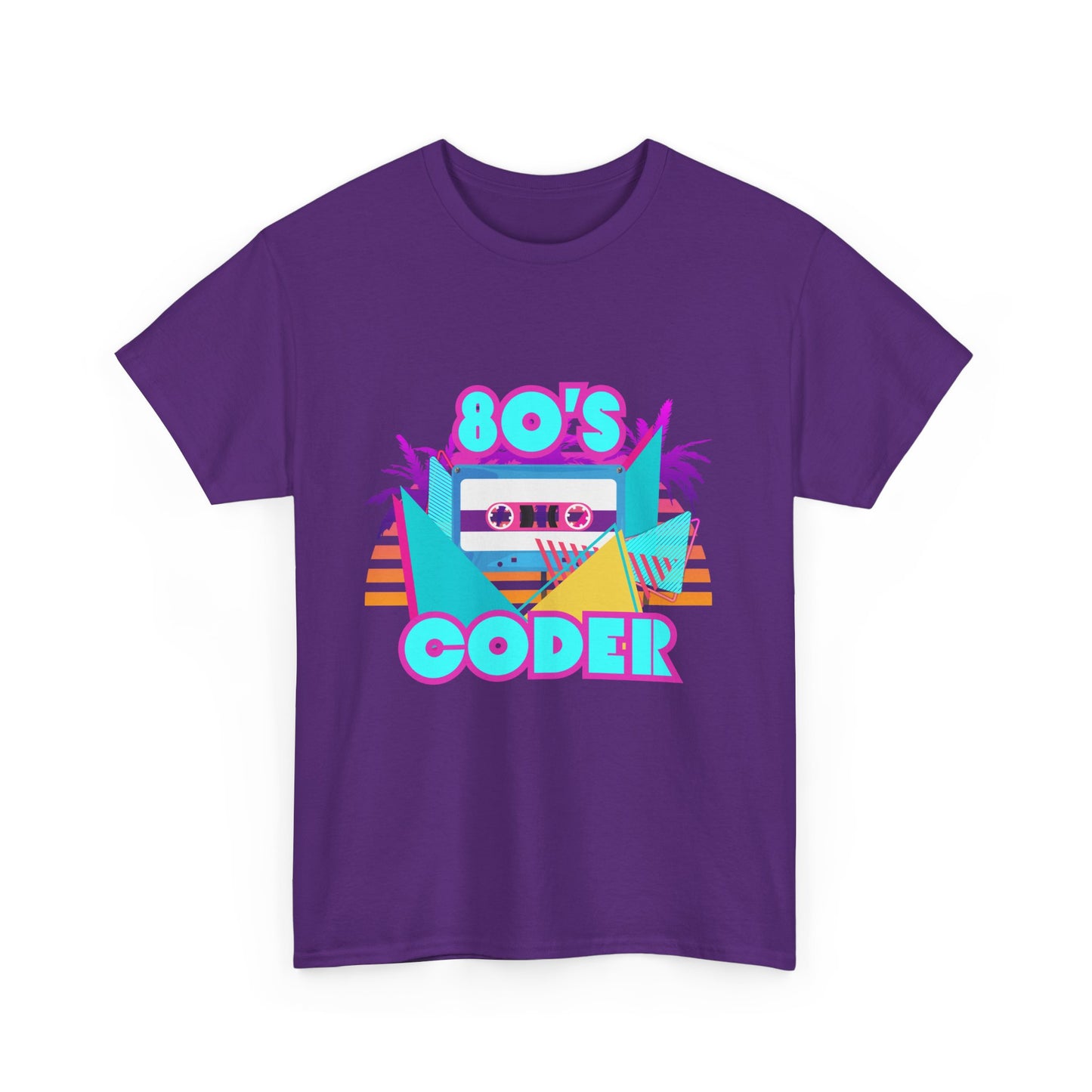 80s Coder Cotton Tee