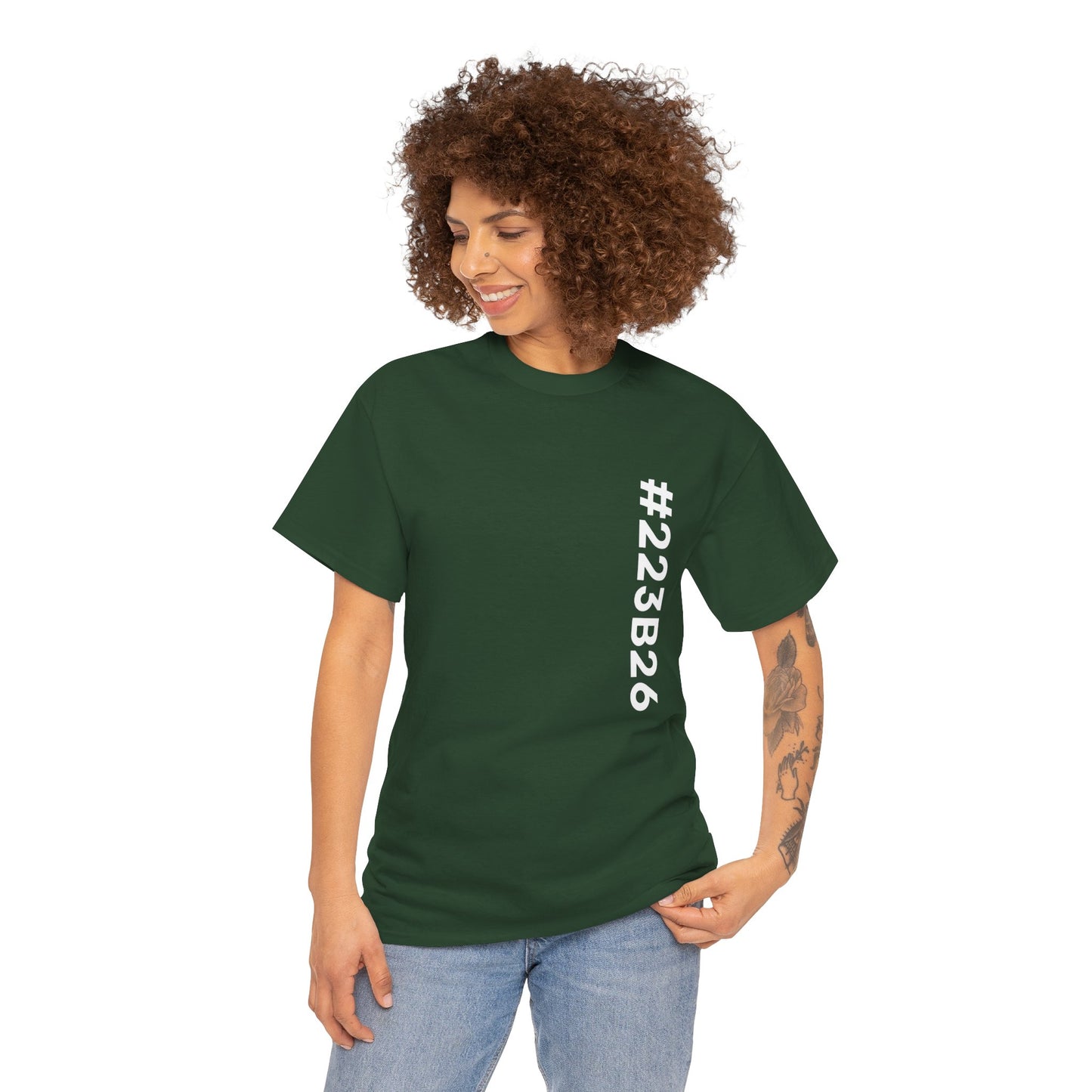 Hex Code Vertical Cotton Tee