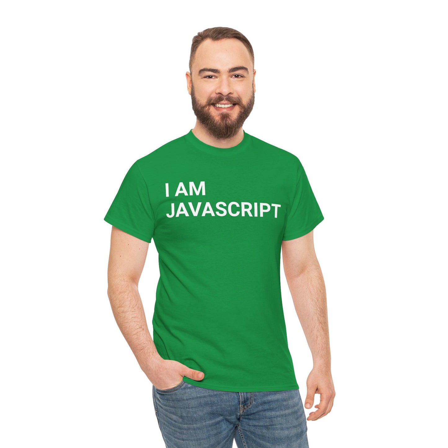 I am JavaScript Cotton Tee