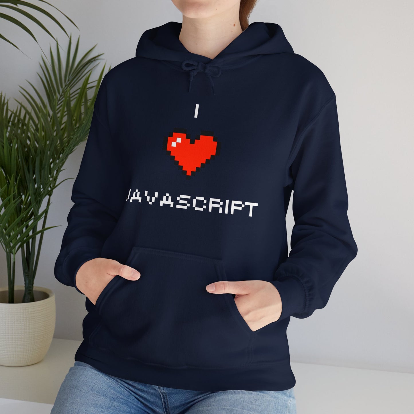 I Heart JavaScript Unisex Hoodie
