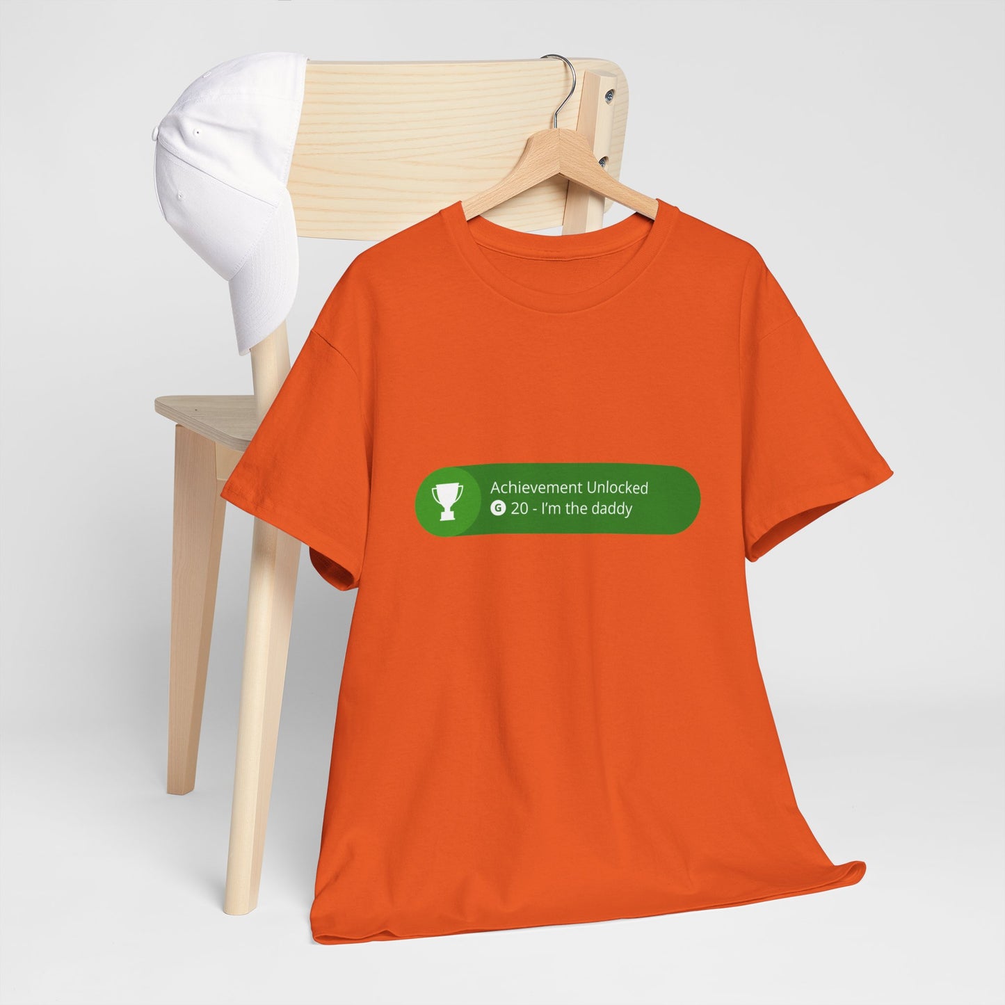 Achievement Unlocked - I'm The Daddy Cotton Tee