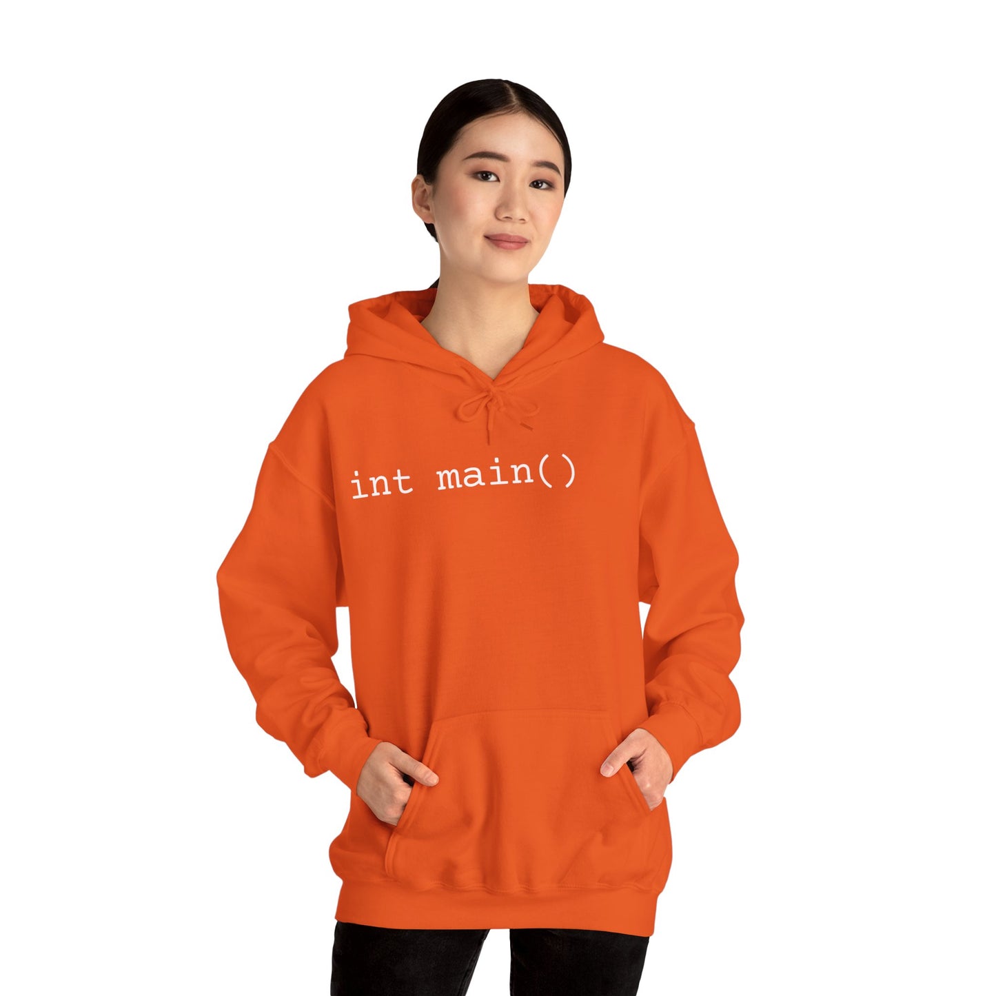 "int main()" Unisex Hoodie