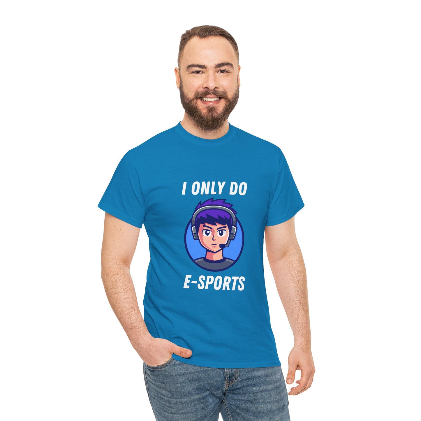 I Only Do E-Sports Cotton Tee