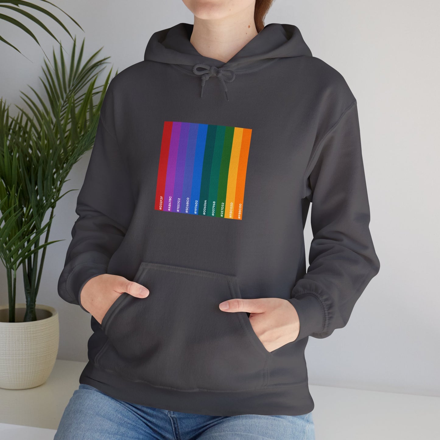 Hex Rainbow Unisex Hoodie