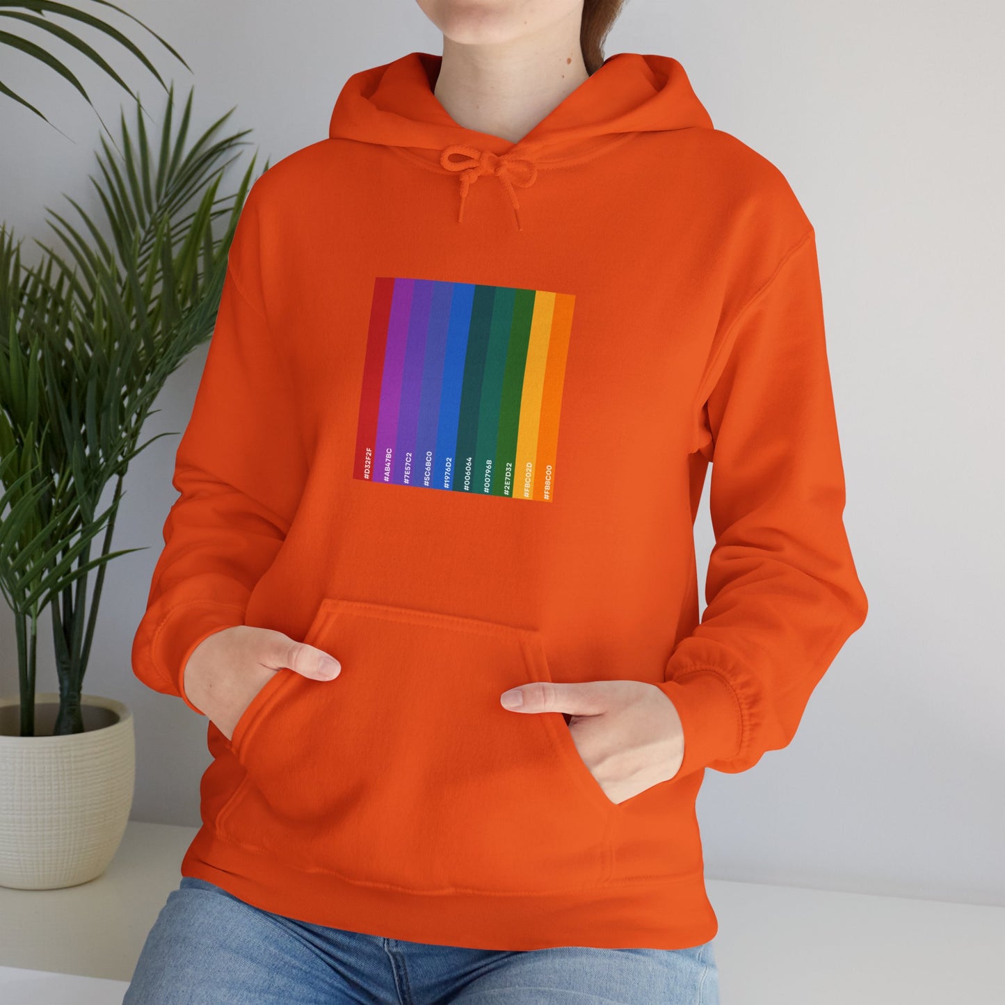 Hex Rainbow Unisex Hoodie