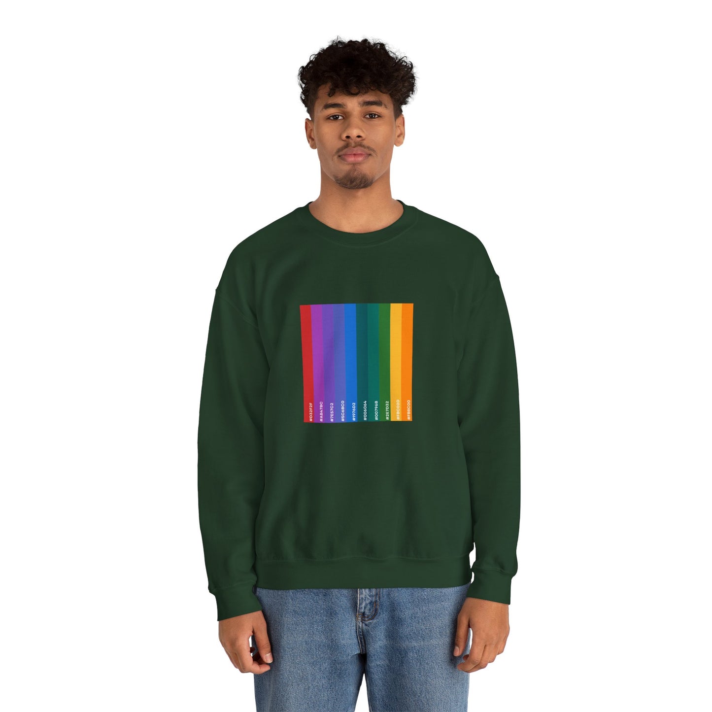 Hex Rainbow Sweatshirt