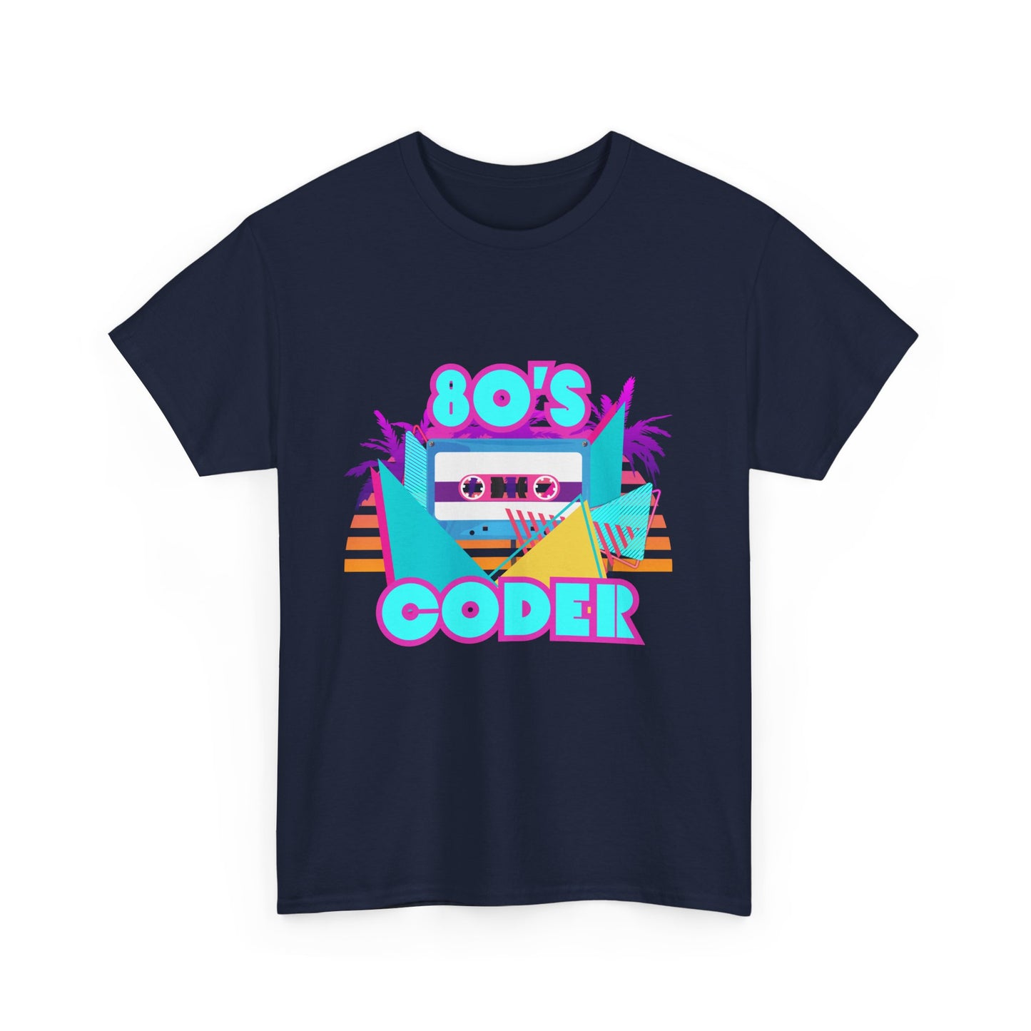 80s Coder Cotton Tee