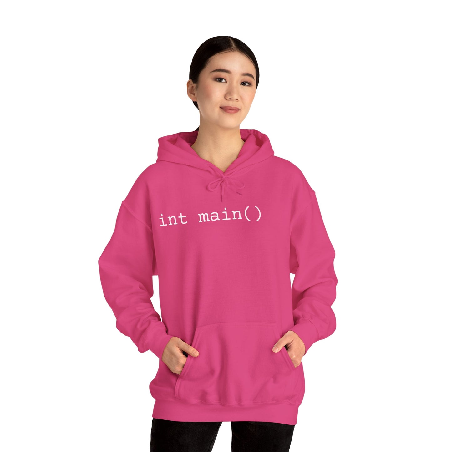 "int main()" Unisex Hoodie