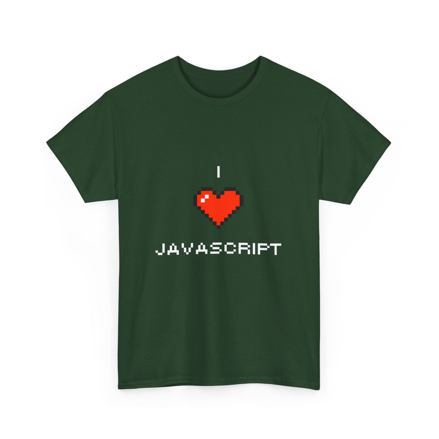 I Heart JavaScript Cotton Tee