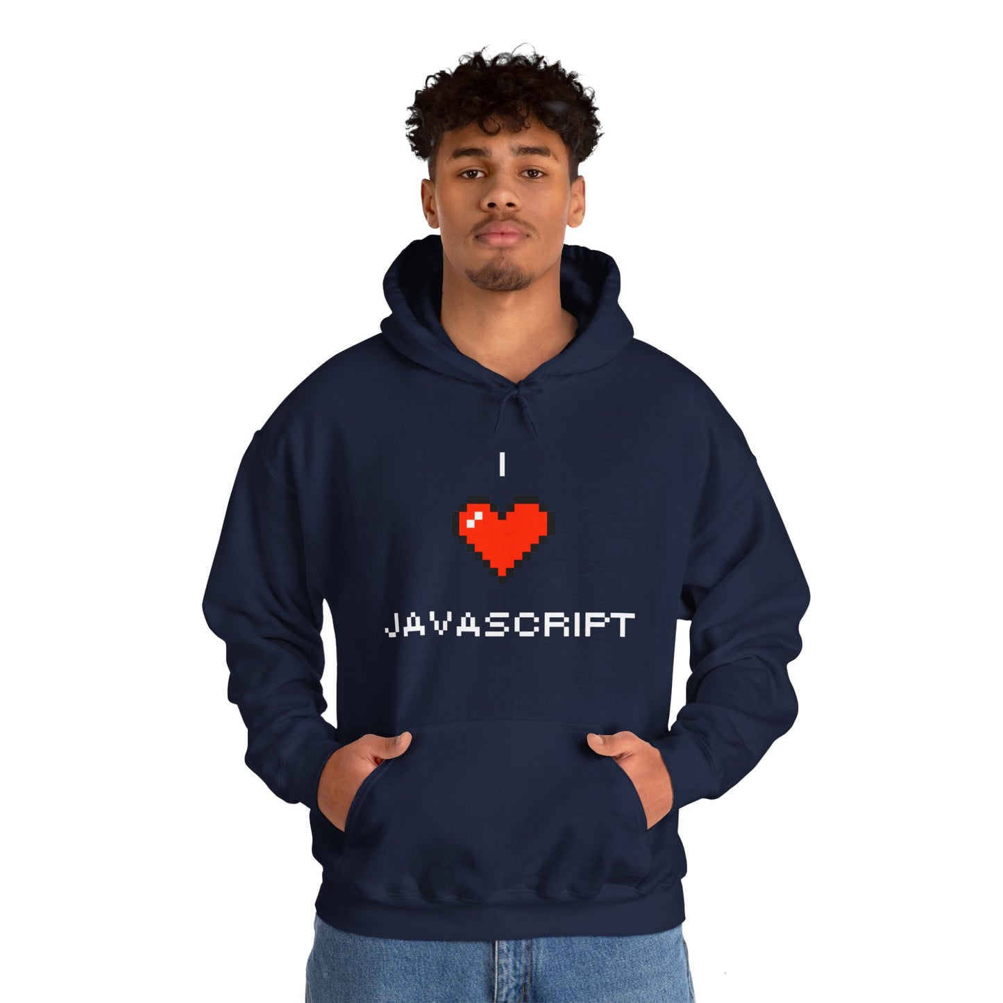 I Heart JavaScript Unisex Hoodie