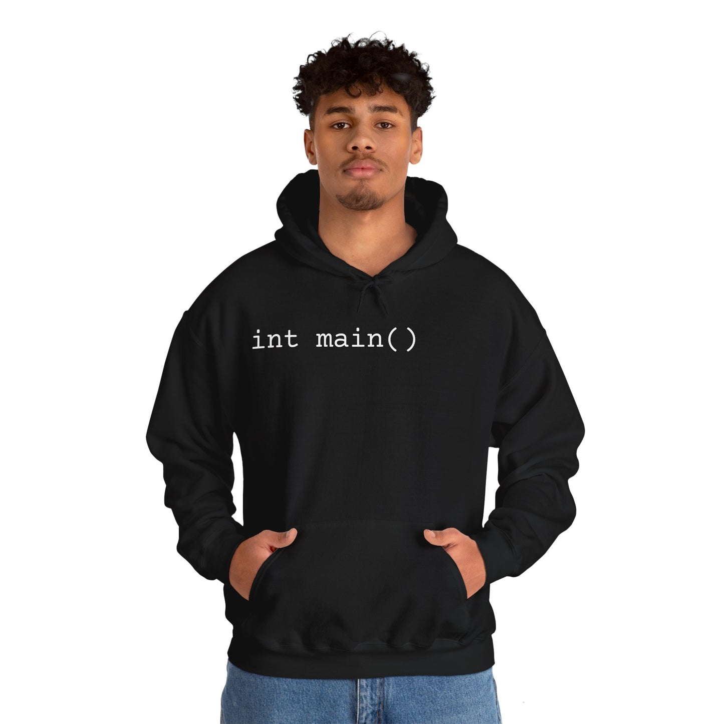 "int main()" Unisex Hoodie