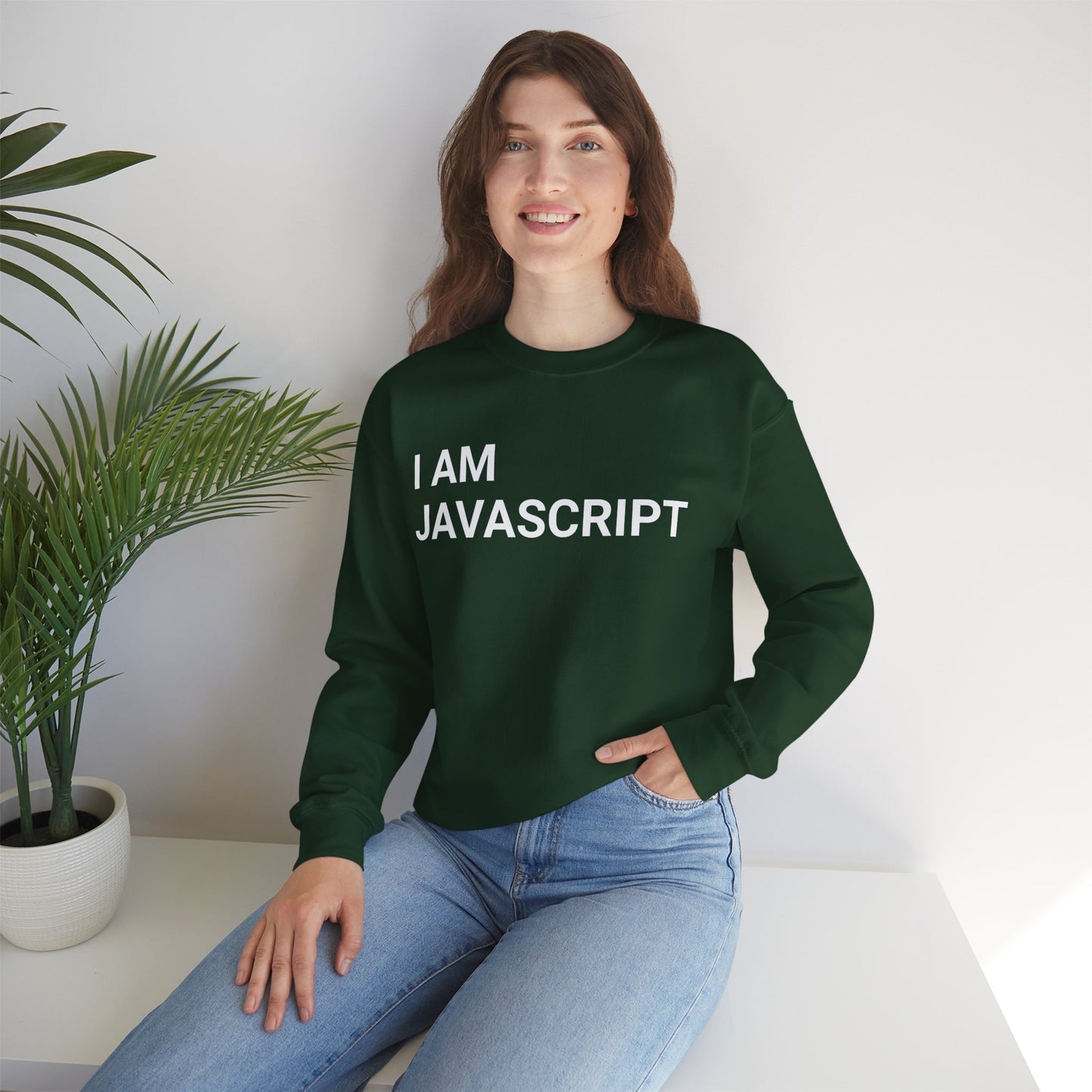I am JavaScript Sweatshirt