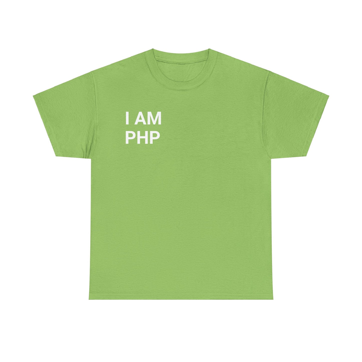 I am PHP Cotton Tee - Colour