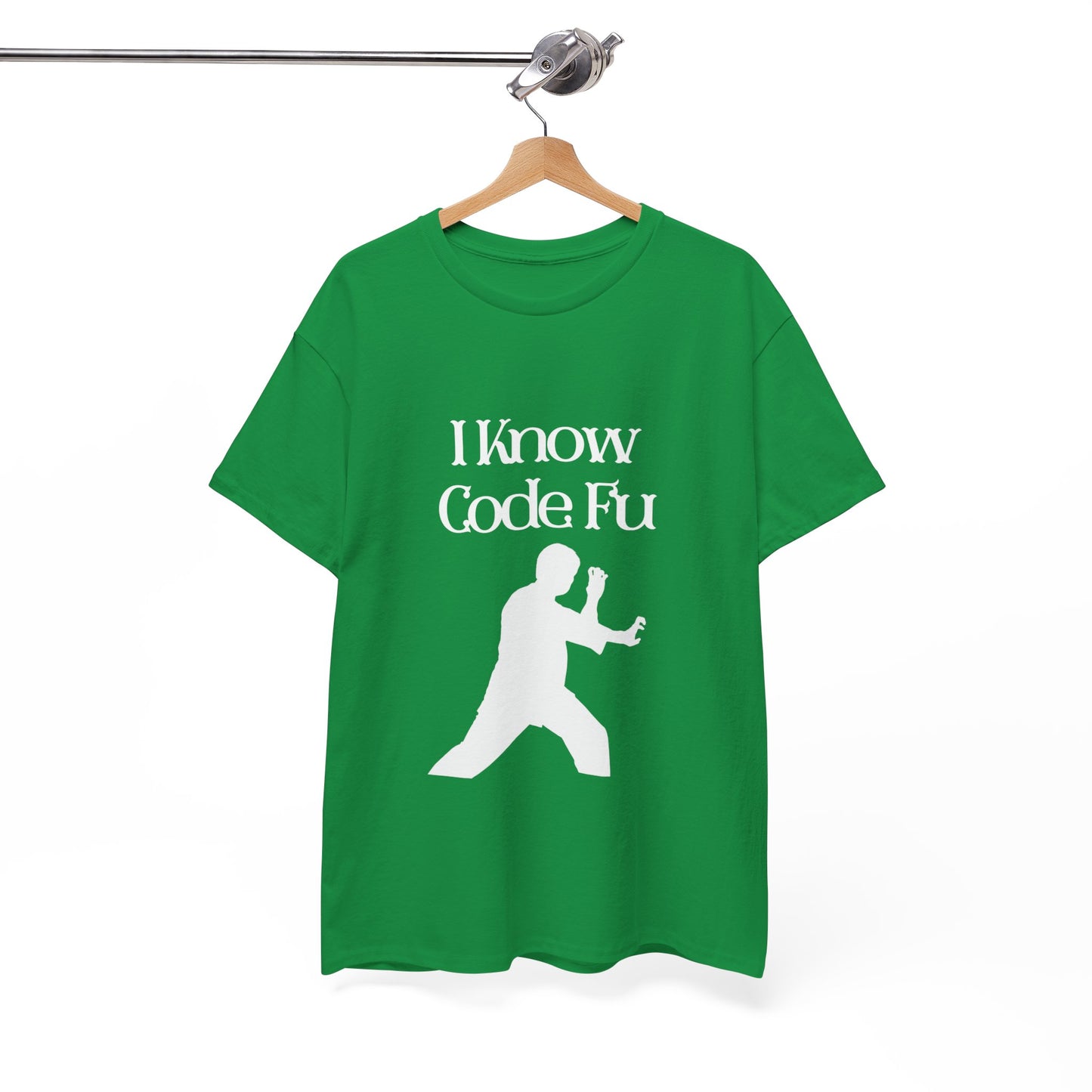 I Know Code Fu Cotton Tee