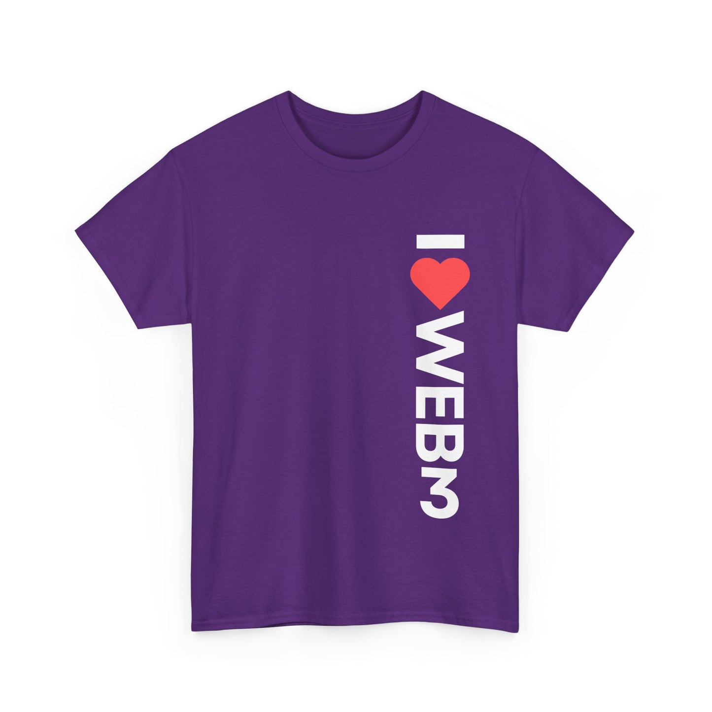 I <3 WEB3 Cotton Tee