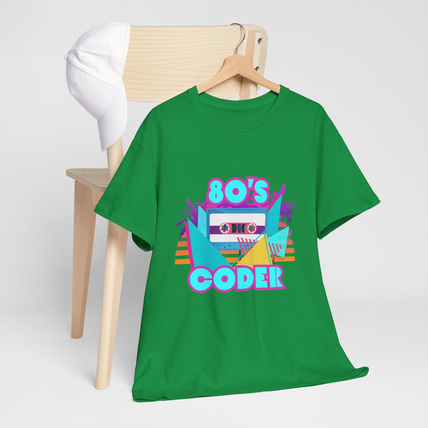 80s Coder Cotton Tee