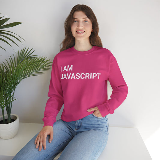 I am JavaScript Sweatshirt