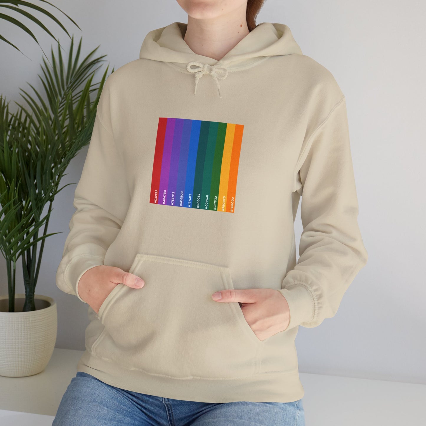 Hex Rainbow Unisex Hoodie