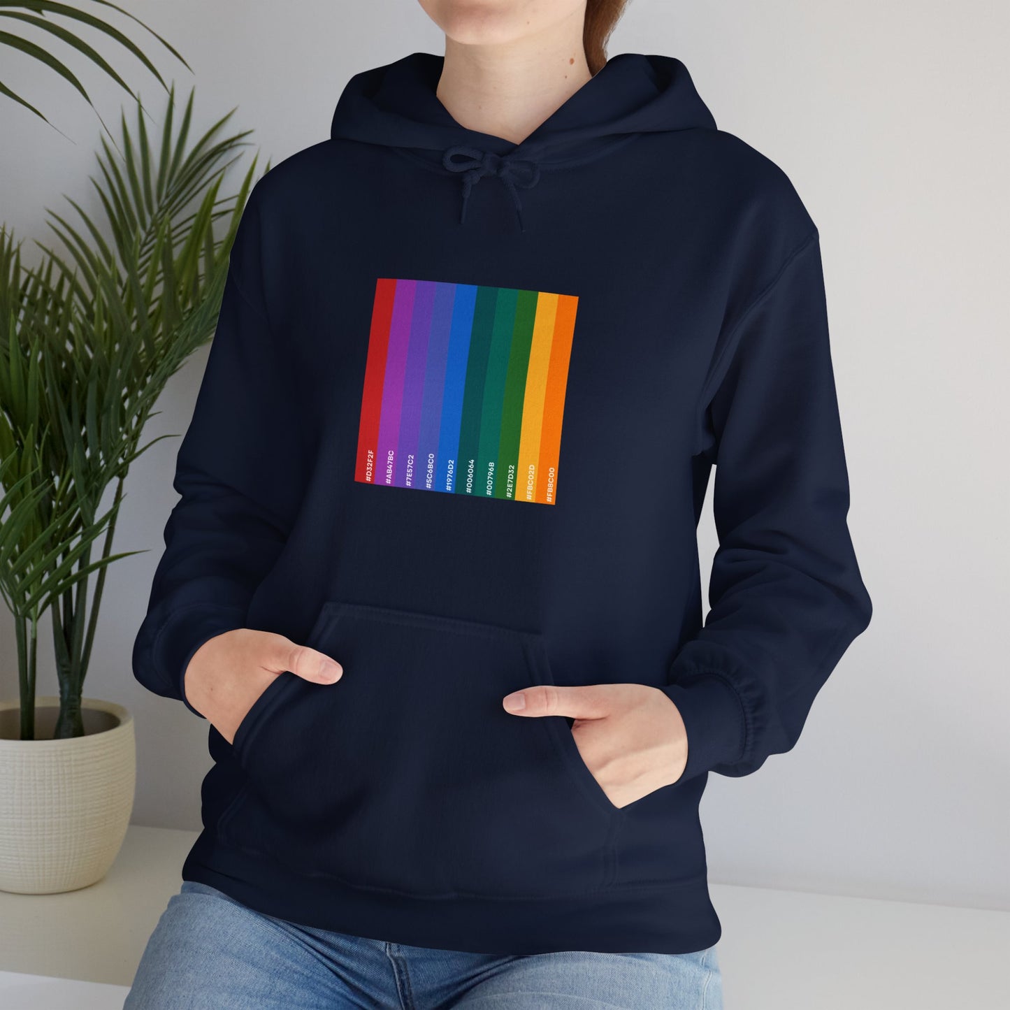 Hex Rainbow Unisex Hoodie