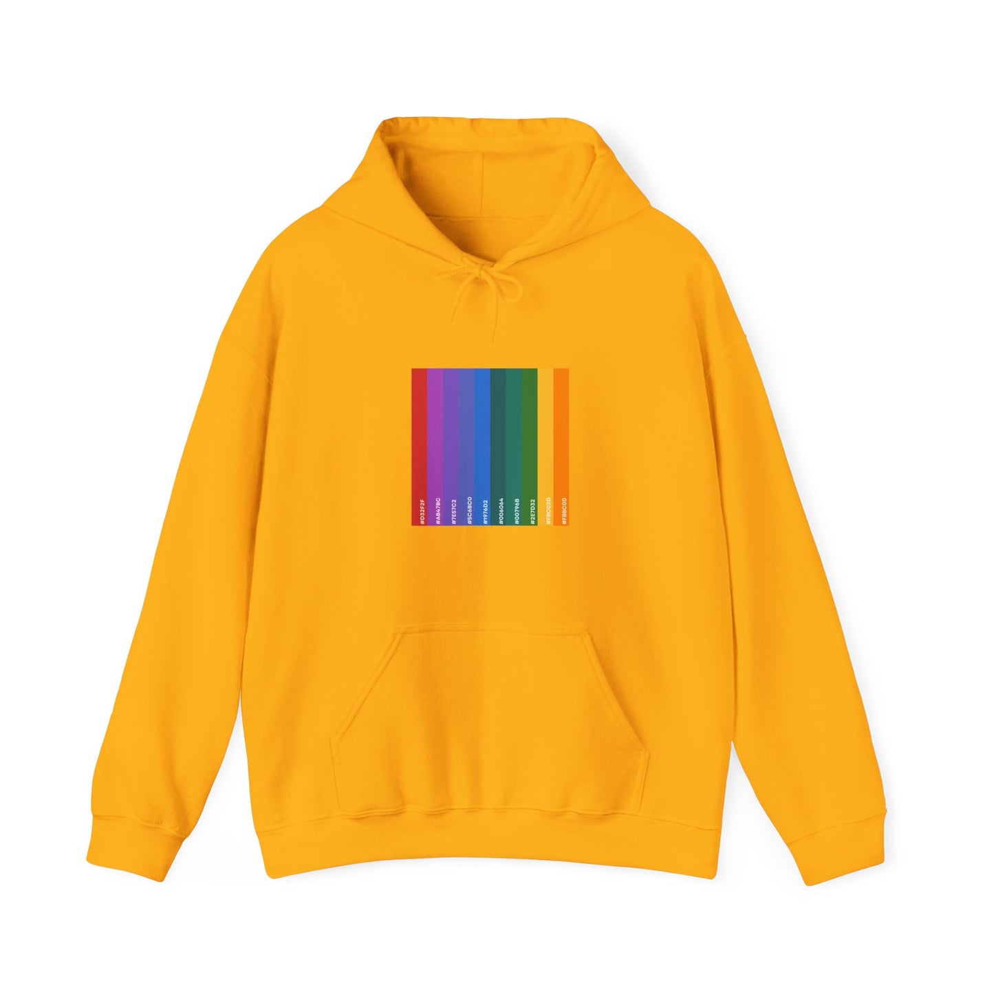 Hex Rainbow Unisex Hoodie