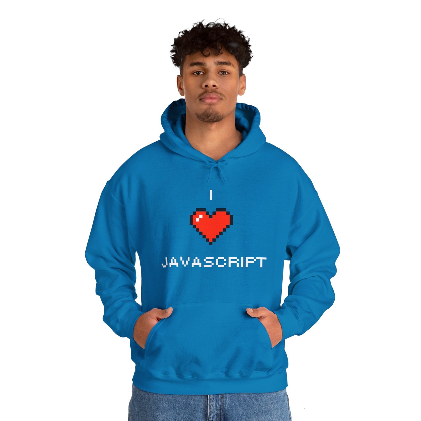 I Heart JavaScript Unisex Hoodie