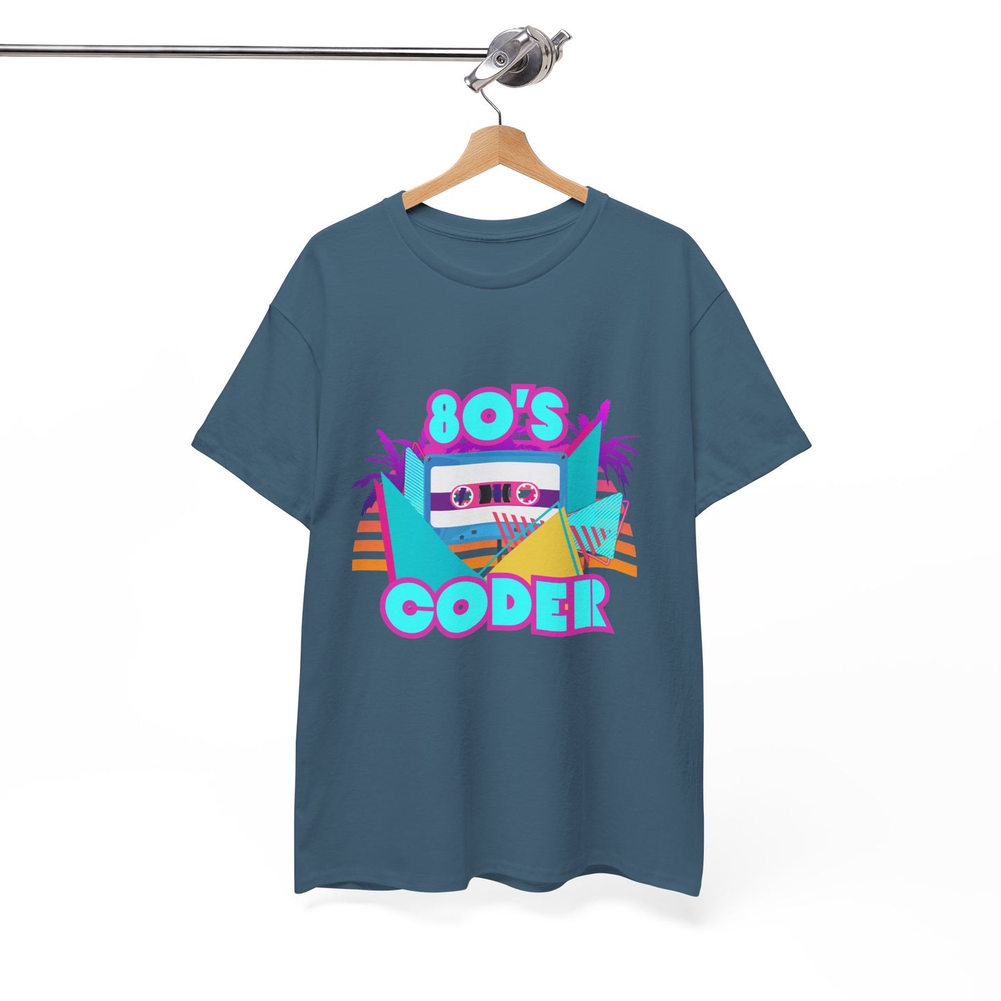 80s Coder Cotton Tee