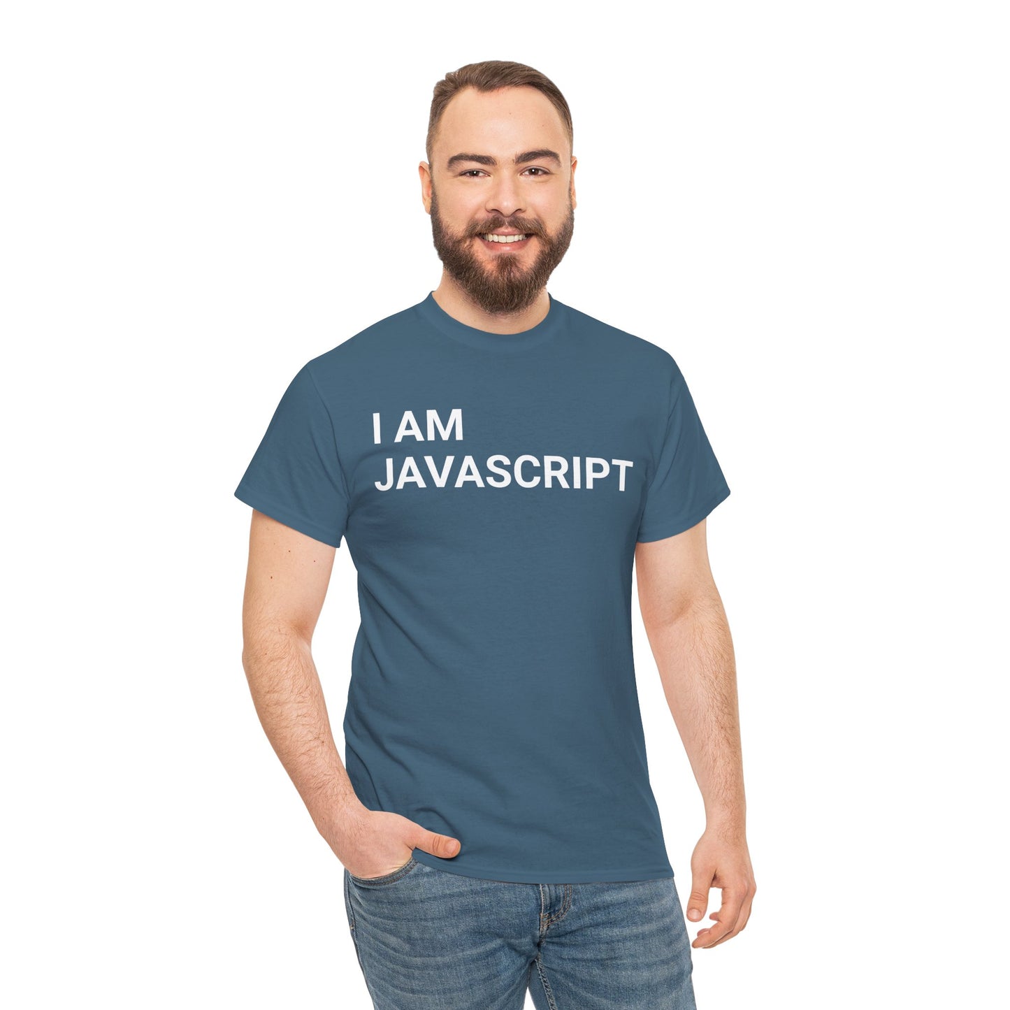 I am JavaScript Cotton Tee