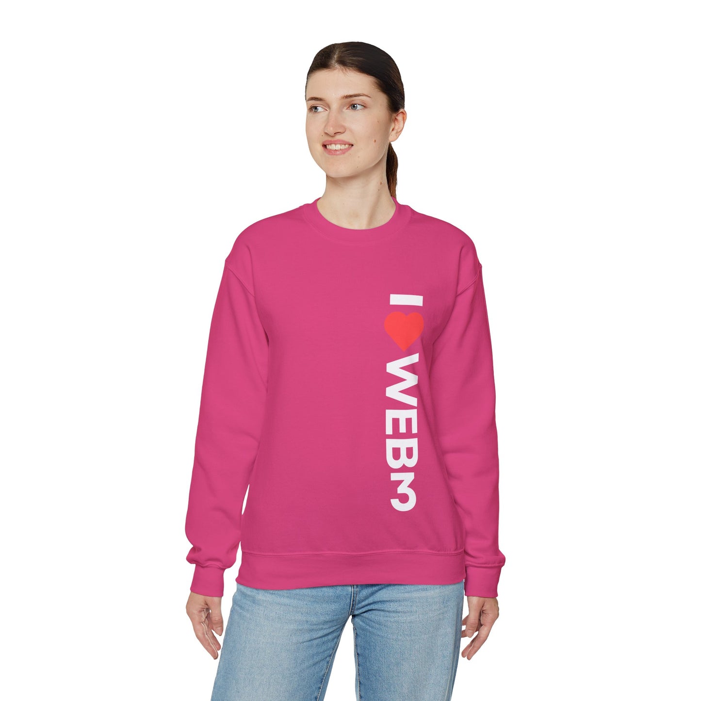 I <3 WEB3 Sweatshirt - Coder Cave