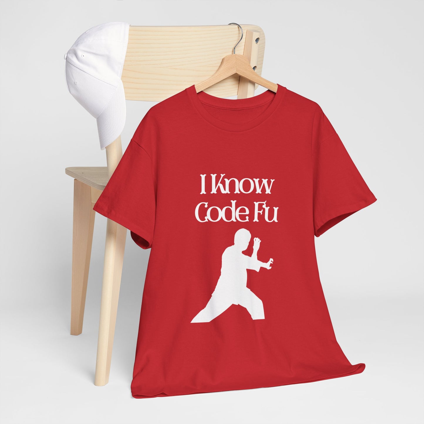 I Know Code Fu Cotton Tee