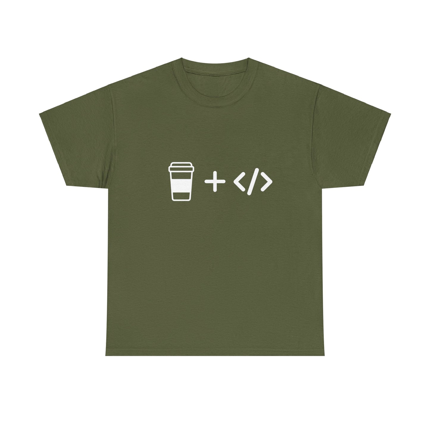 Coffee and Code Cotton Tee