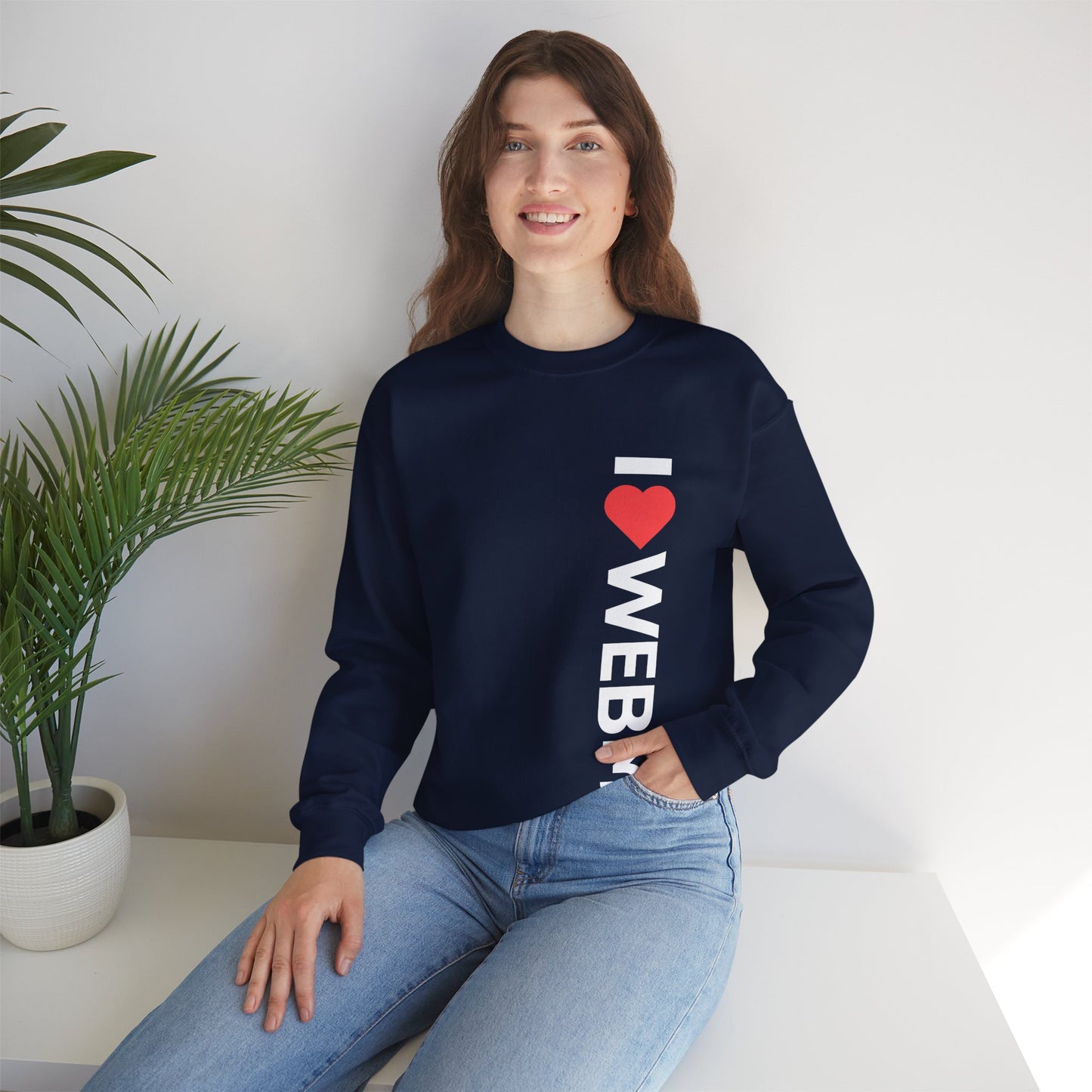 I <3 WEB3 Sweatshirt - Coder Cave