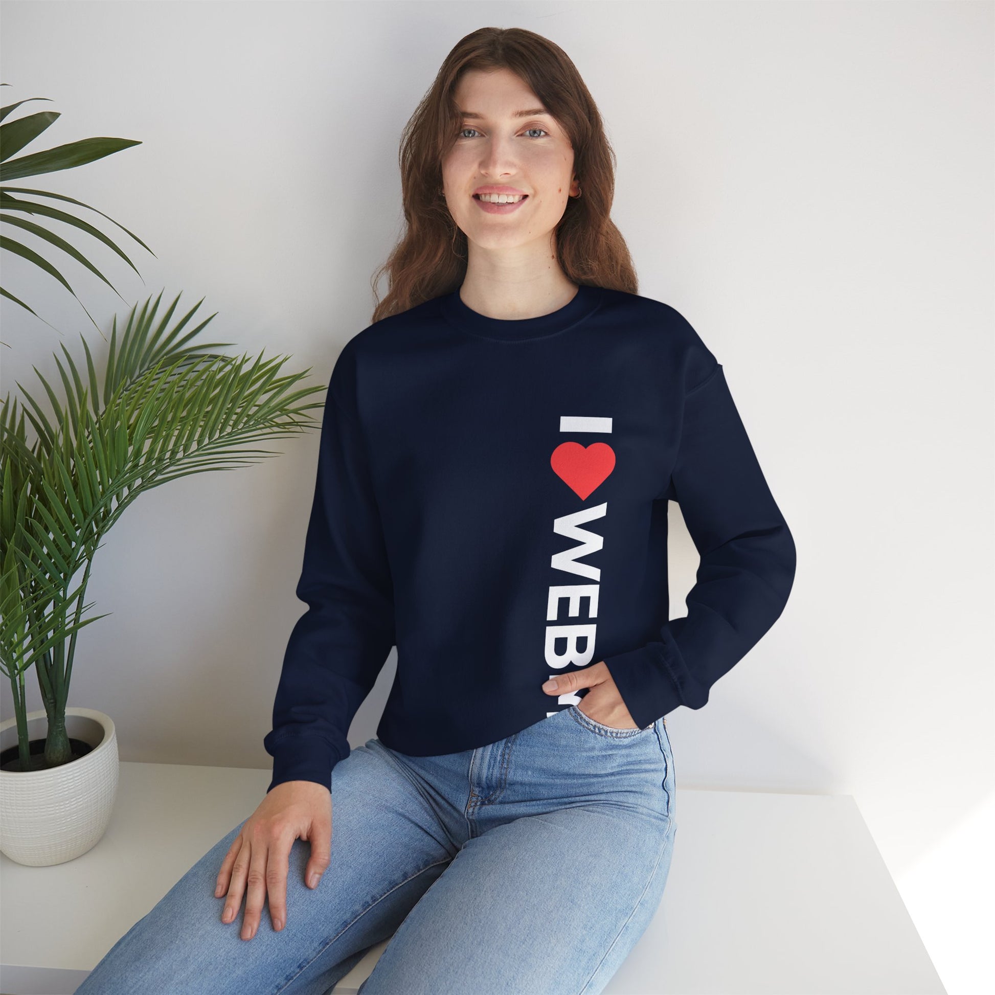 I <3 WEB3 Sweatshirt - Coder Cave