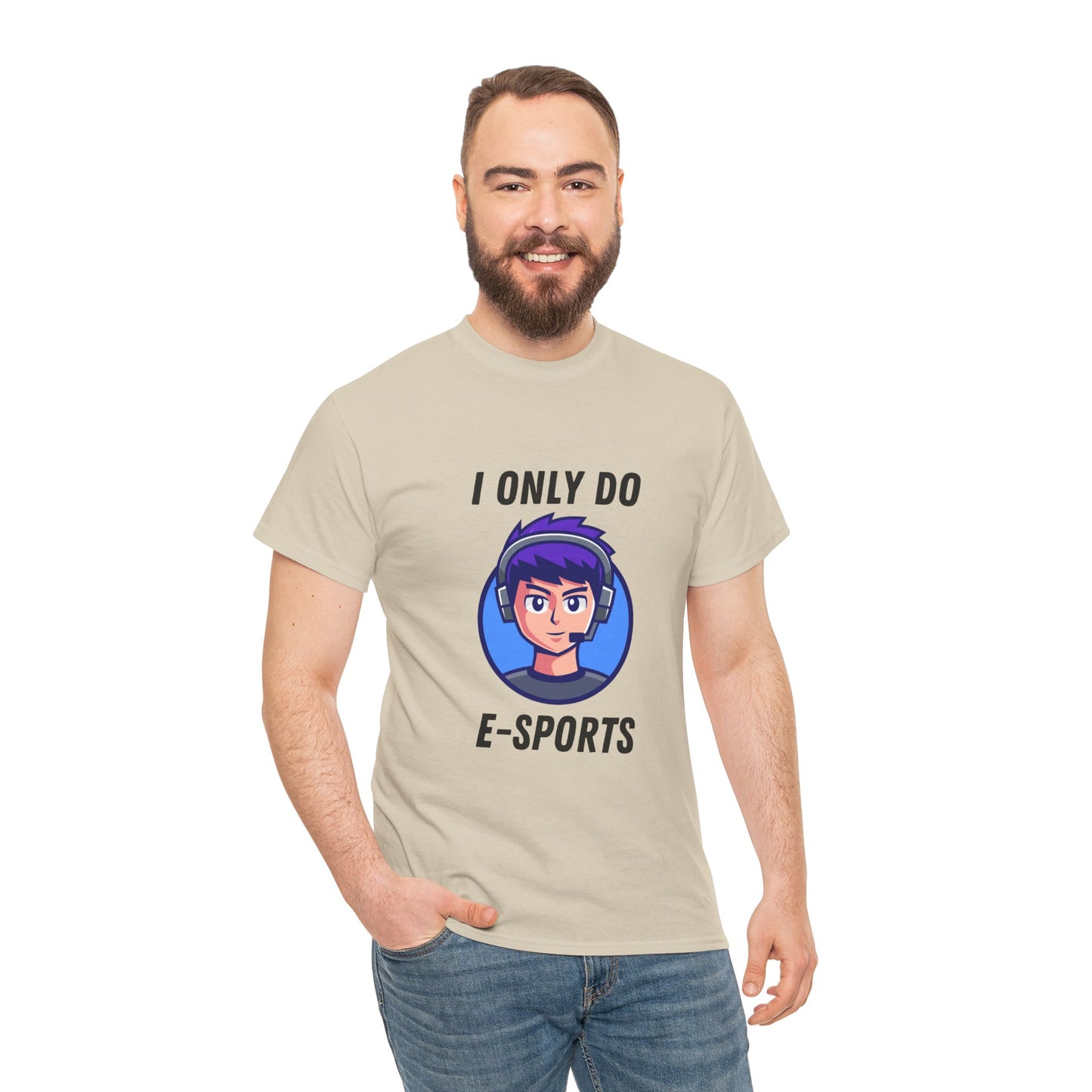 I Only Do E-Sports Cotton Tee