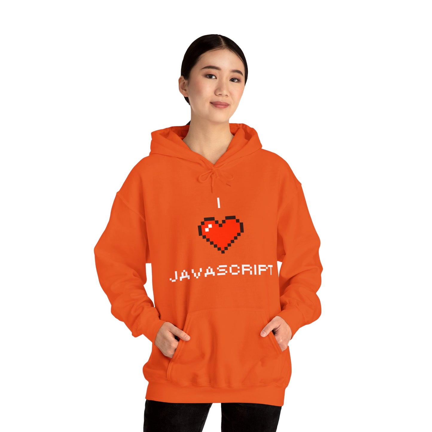 I Heart JavaScript Unisex Hoodie