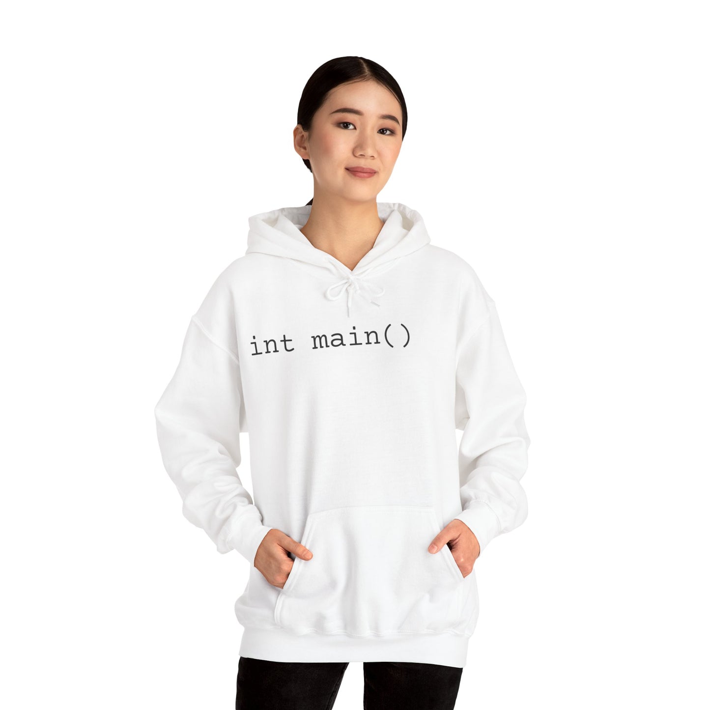 "int main()" Unisex Hoodie