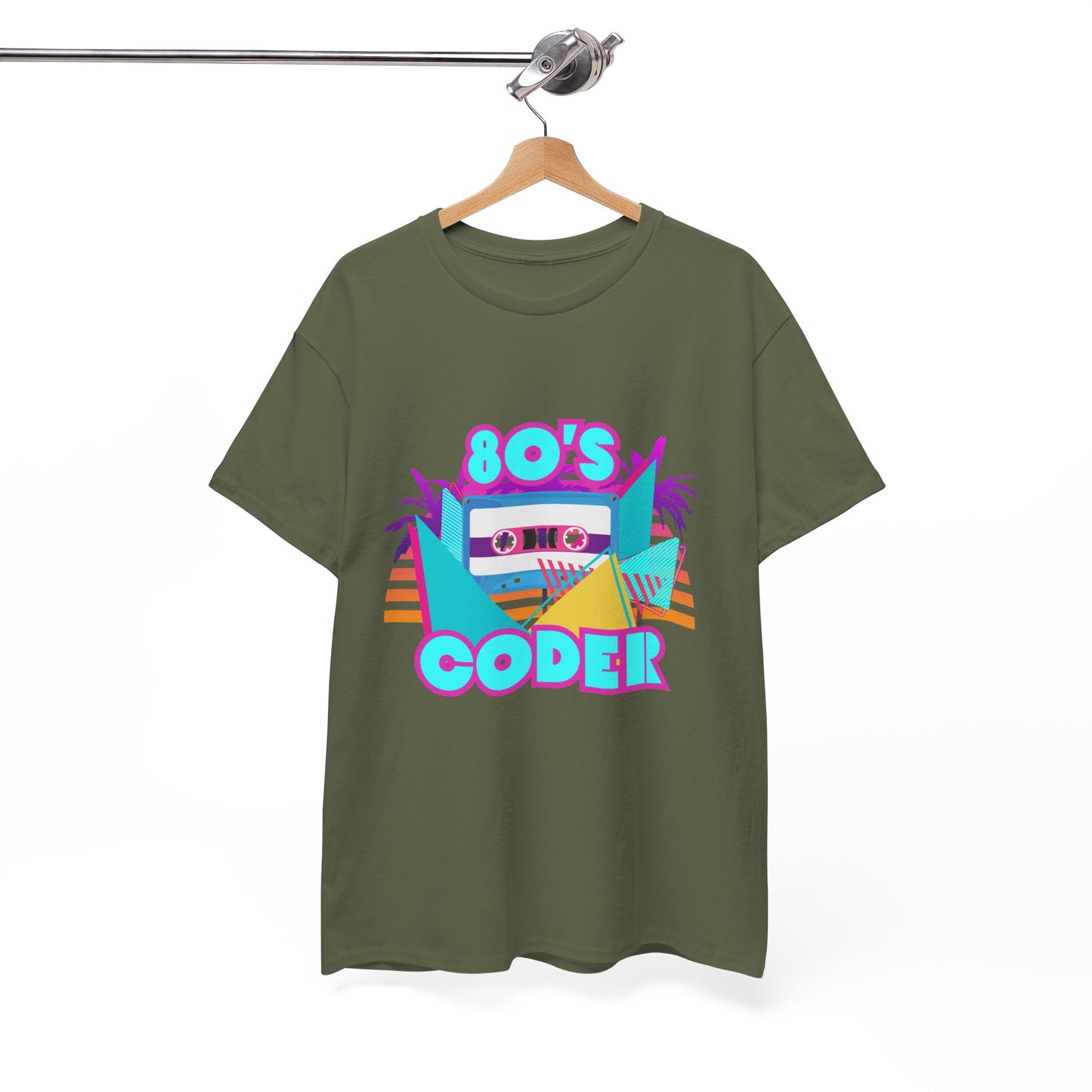 80s Coder Cotton Tee