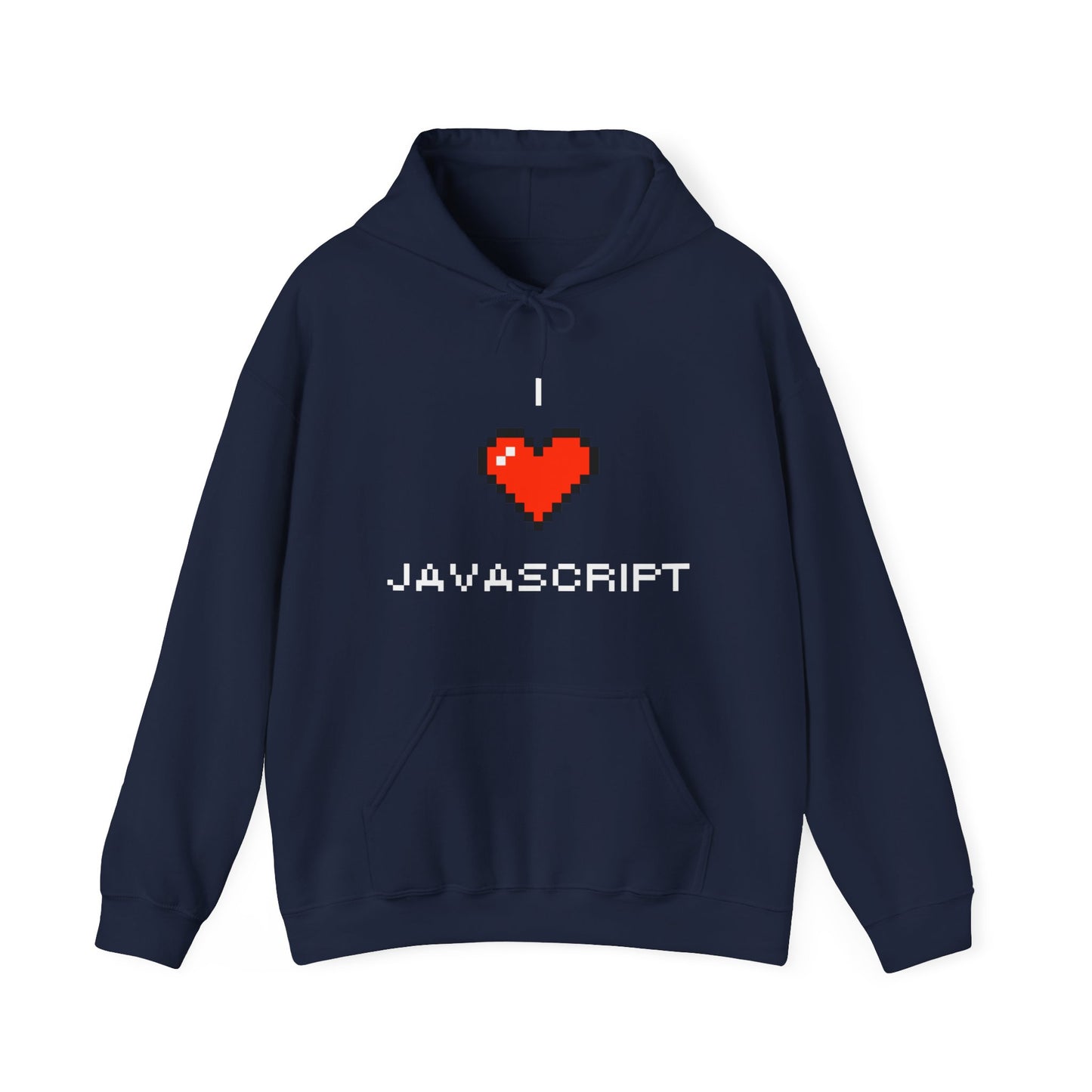I Heart JavaScript Unisex Hoodie