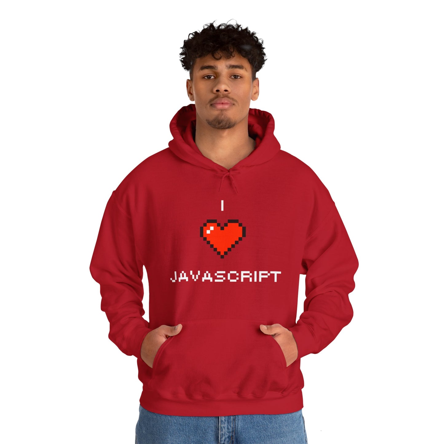 I Heart JavaScript Unisex Hoodie