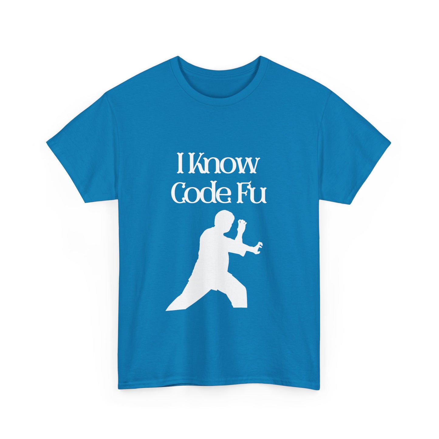 I Know Code Fu Cotton Tee