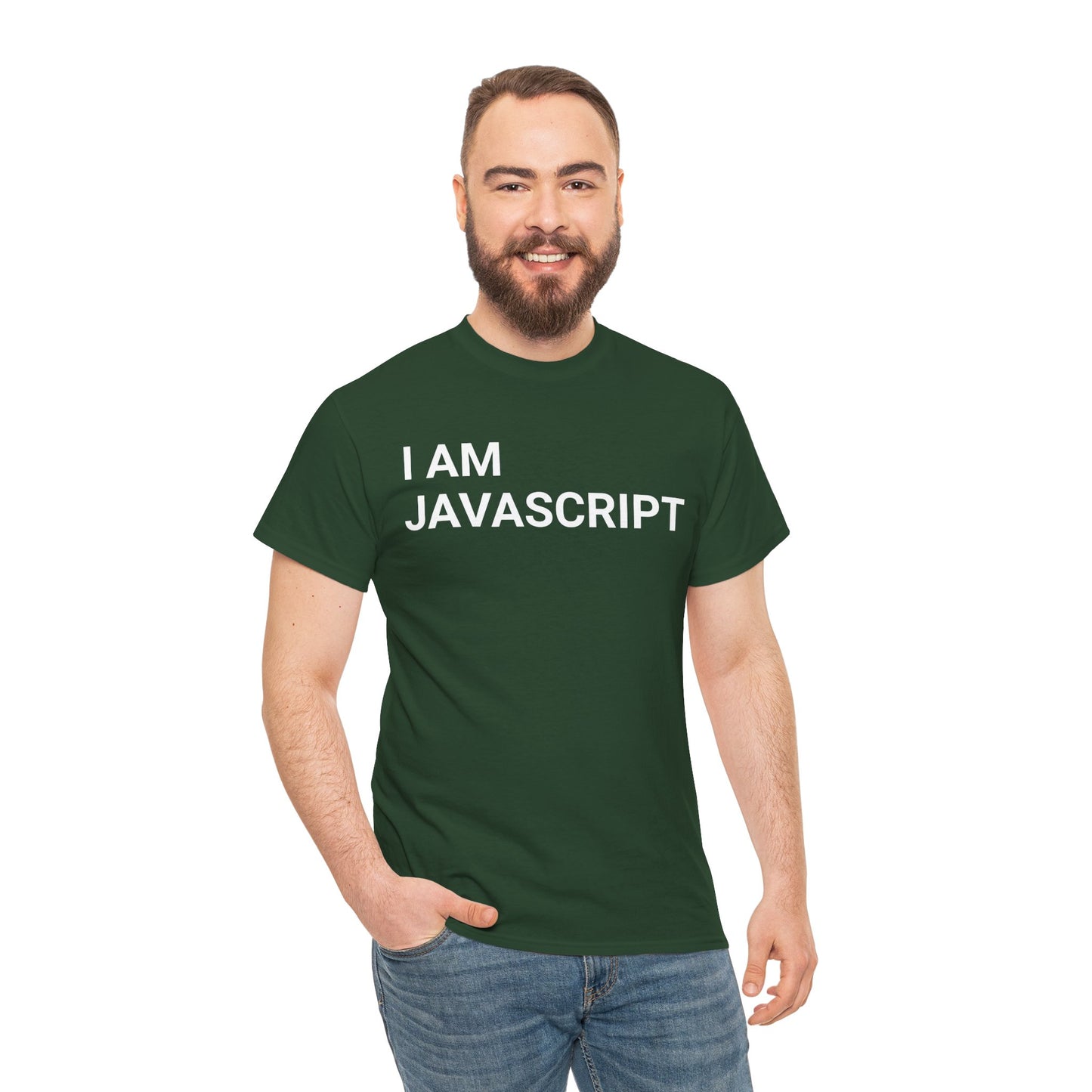 I am JavaScript Cotton Tee