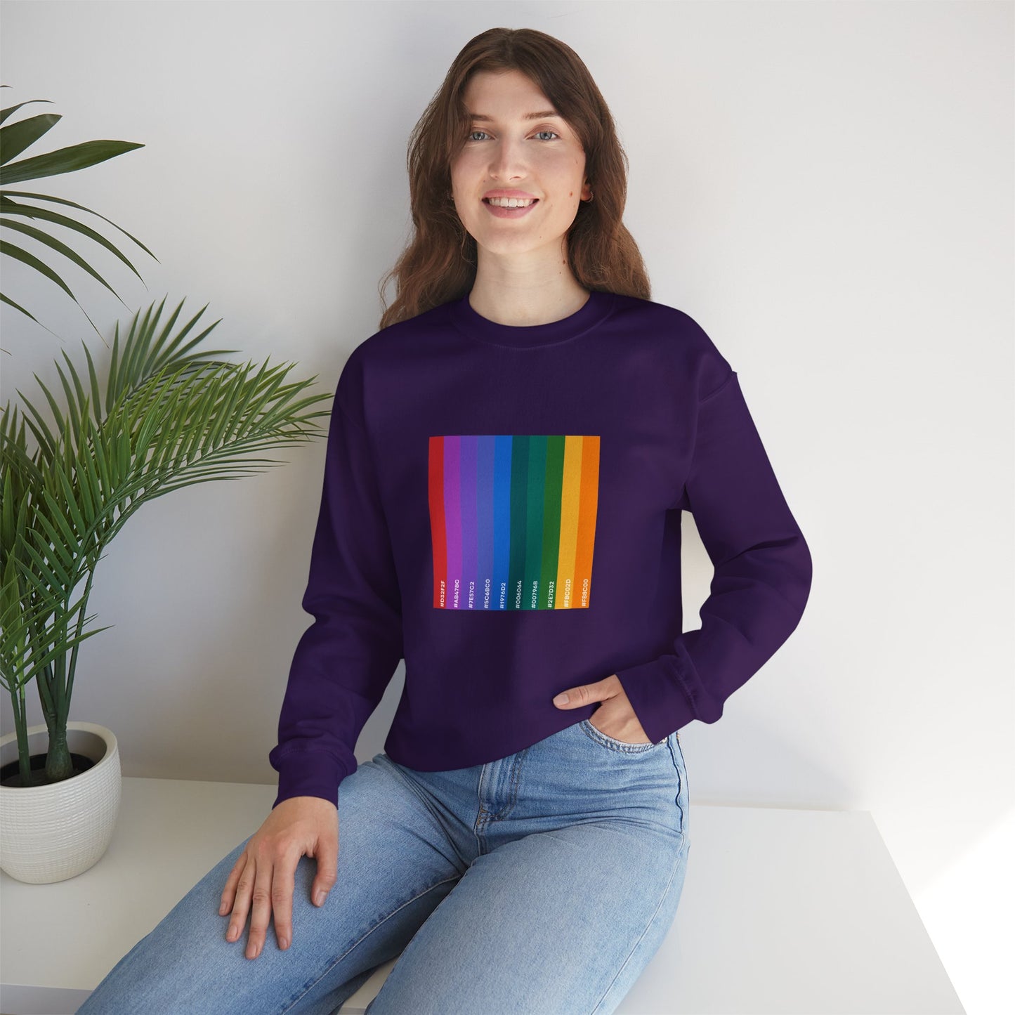 Hex Rainbow Sweatshirt