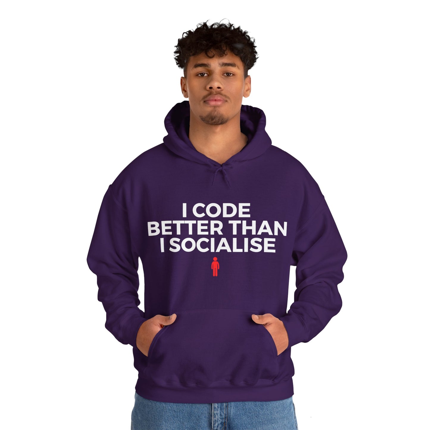 I Code Better Than I Socialise Unisex Hoodie