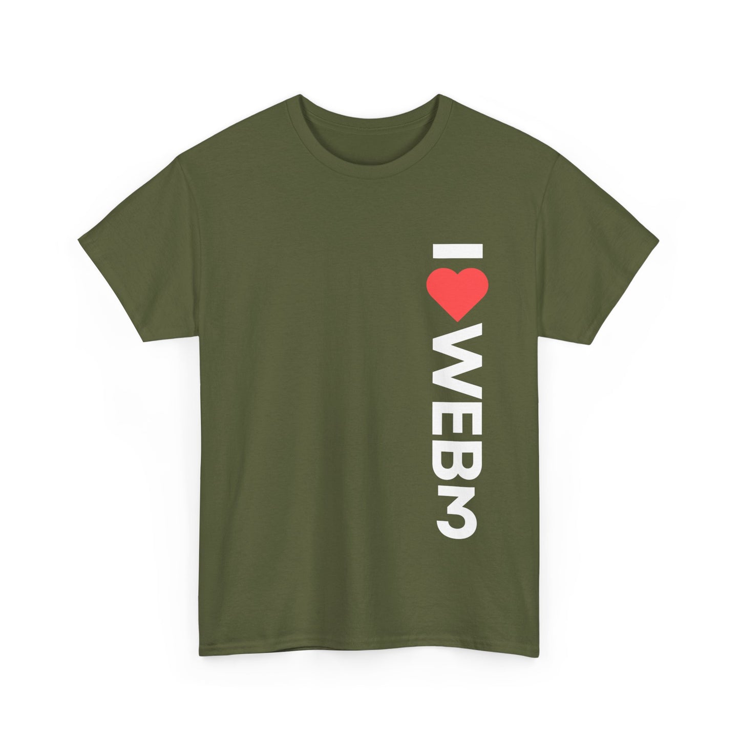 I <3 WEB3 Cotton Tee