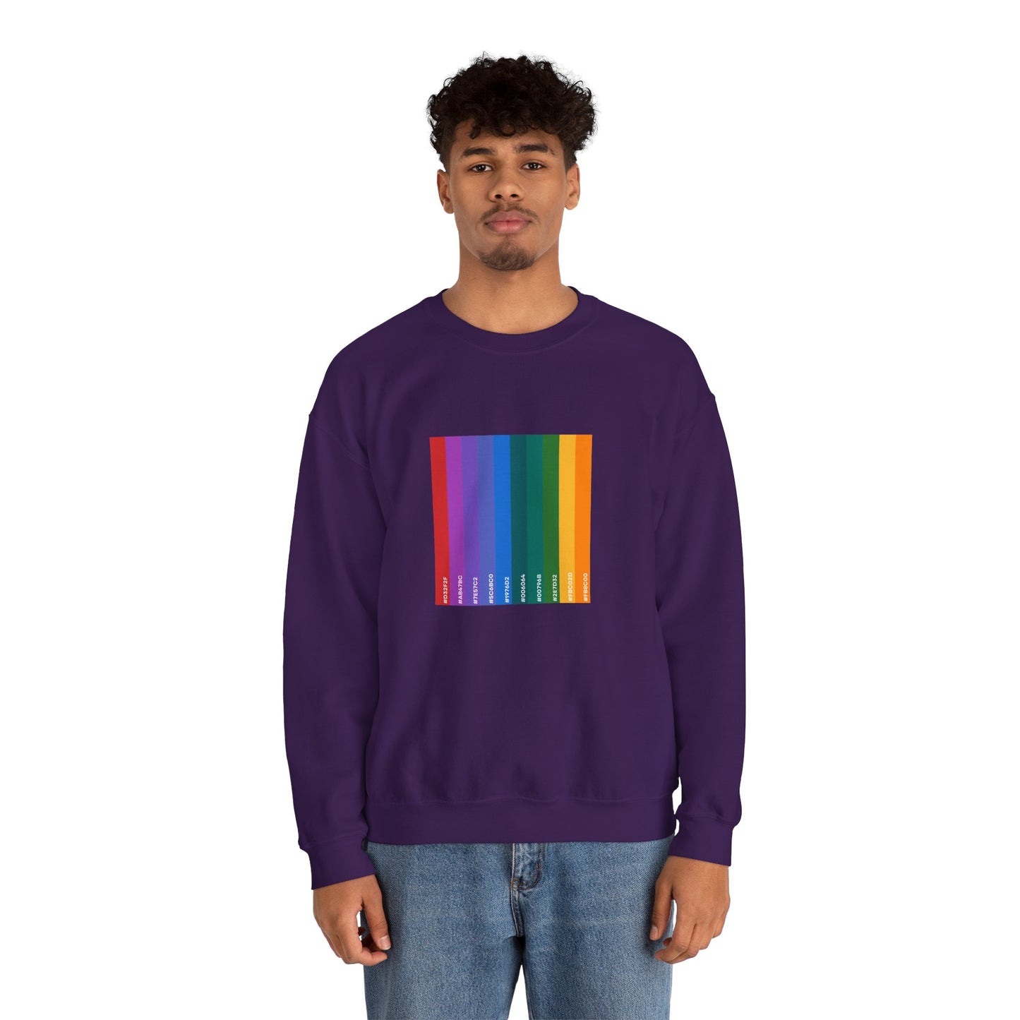 Hex Rainbow Sweatshirt