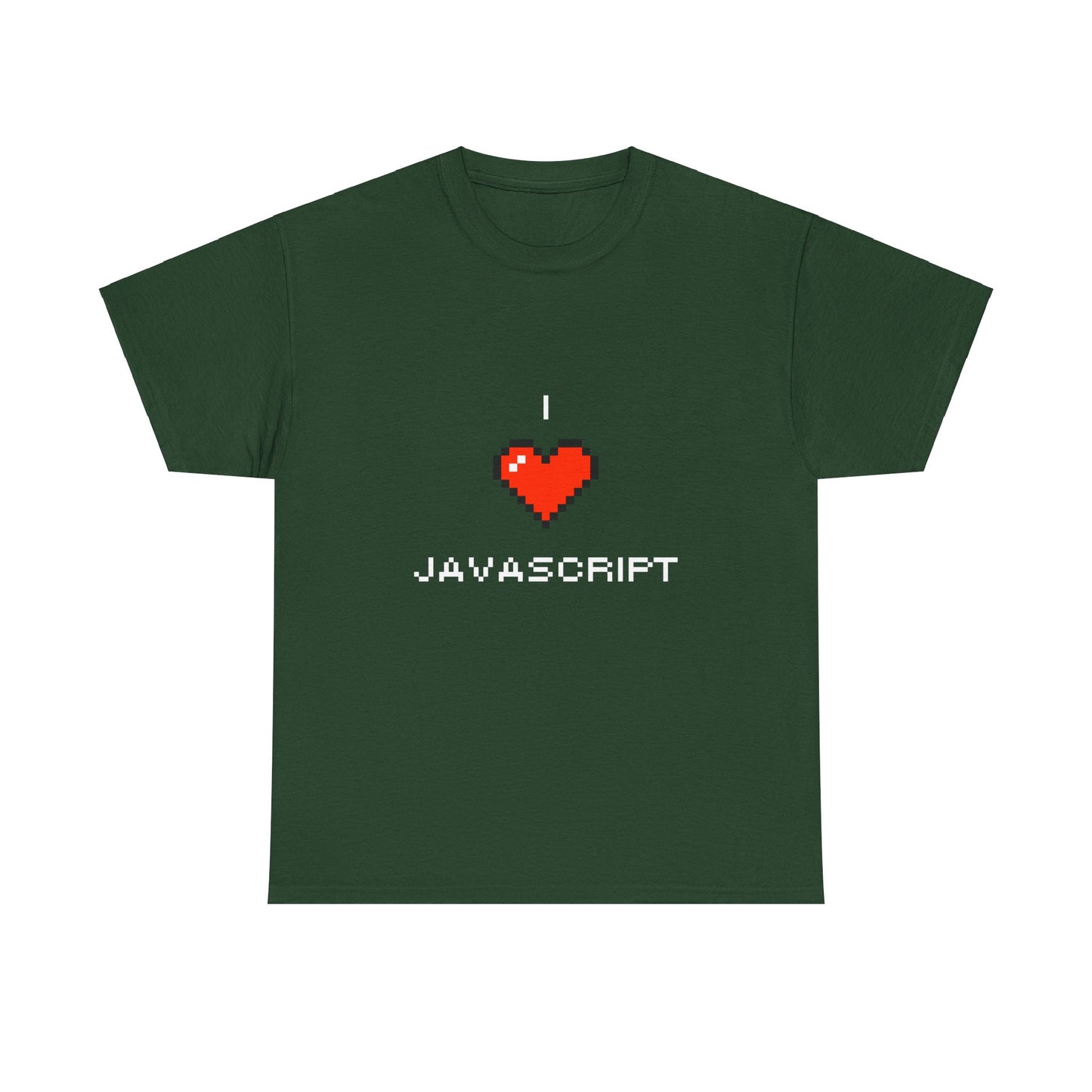 I Heart JavaScript Cotton Tee