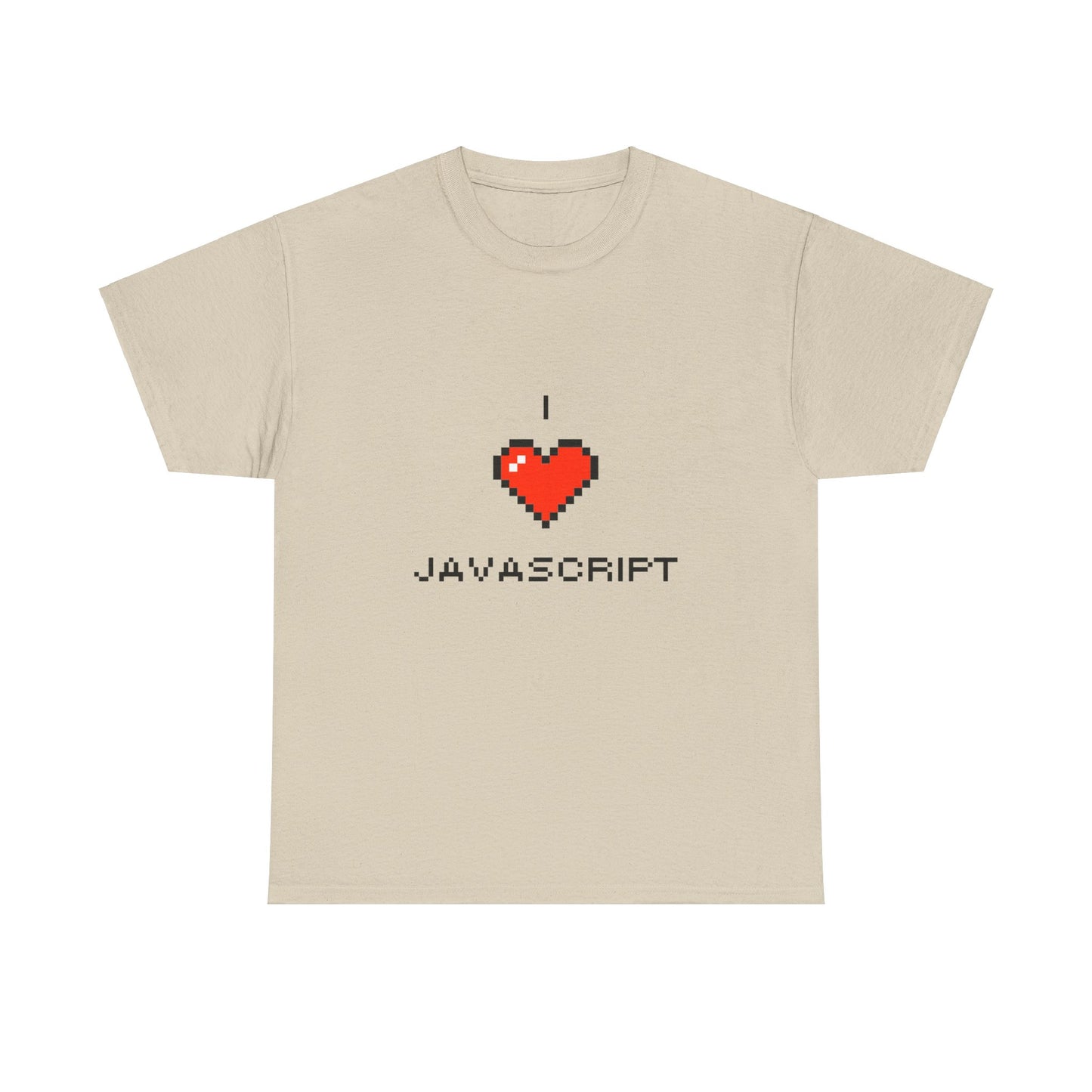 I Heart JavaScript Cotton Tee