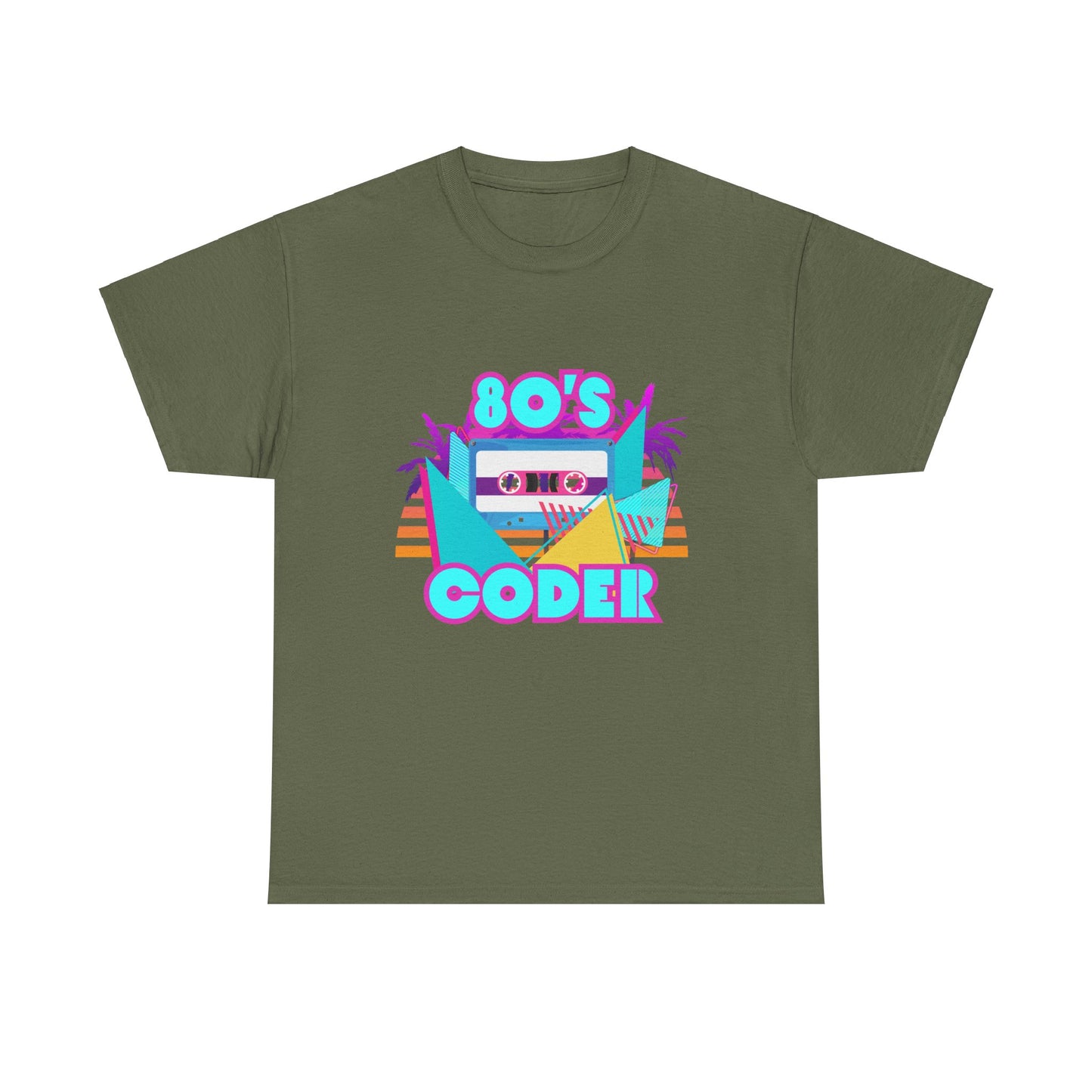 80s Coder Cotton Tee