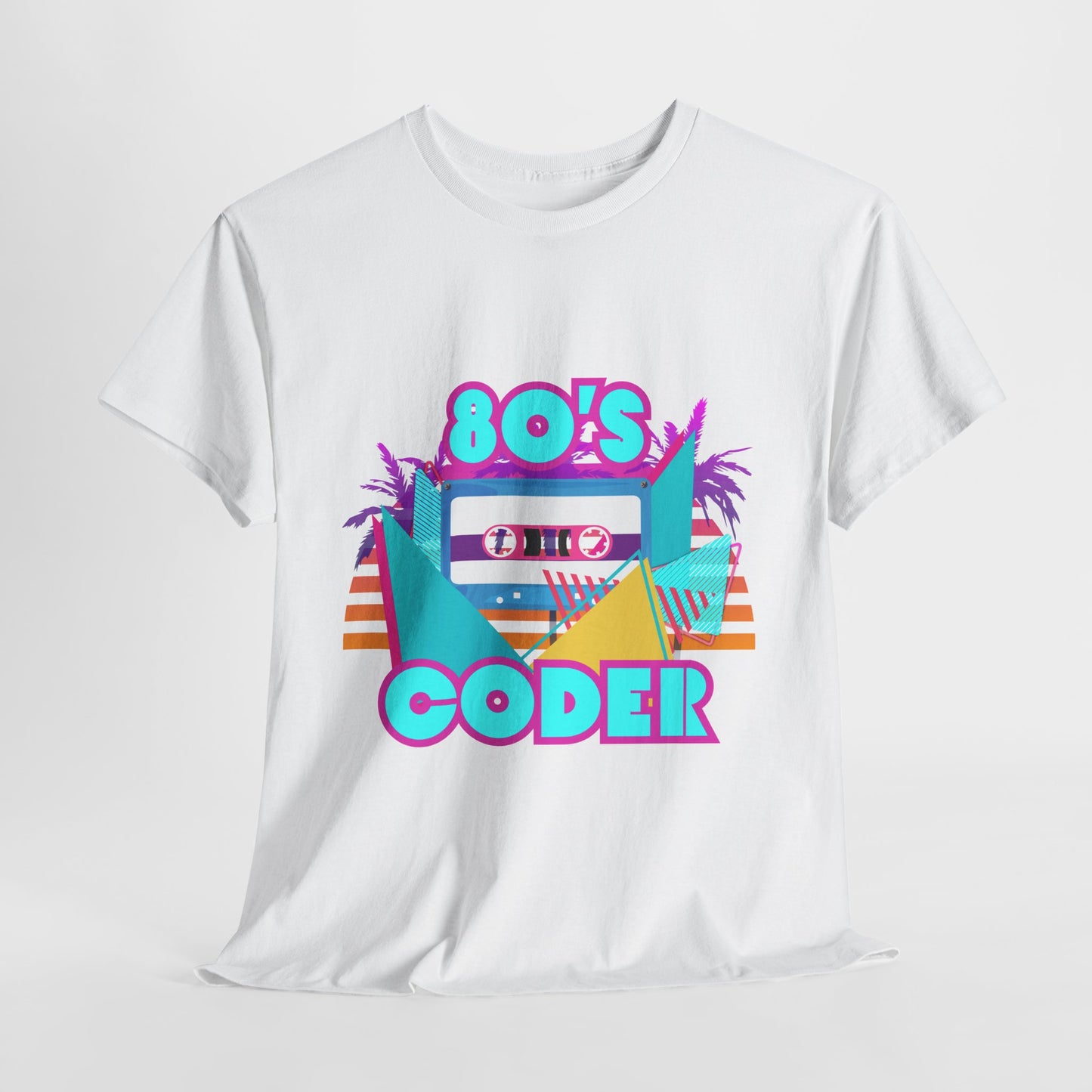 80s Coder Cotton Tee