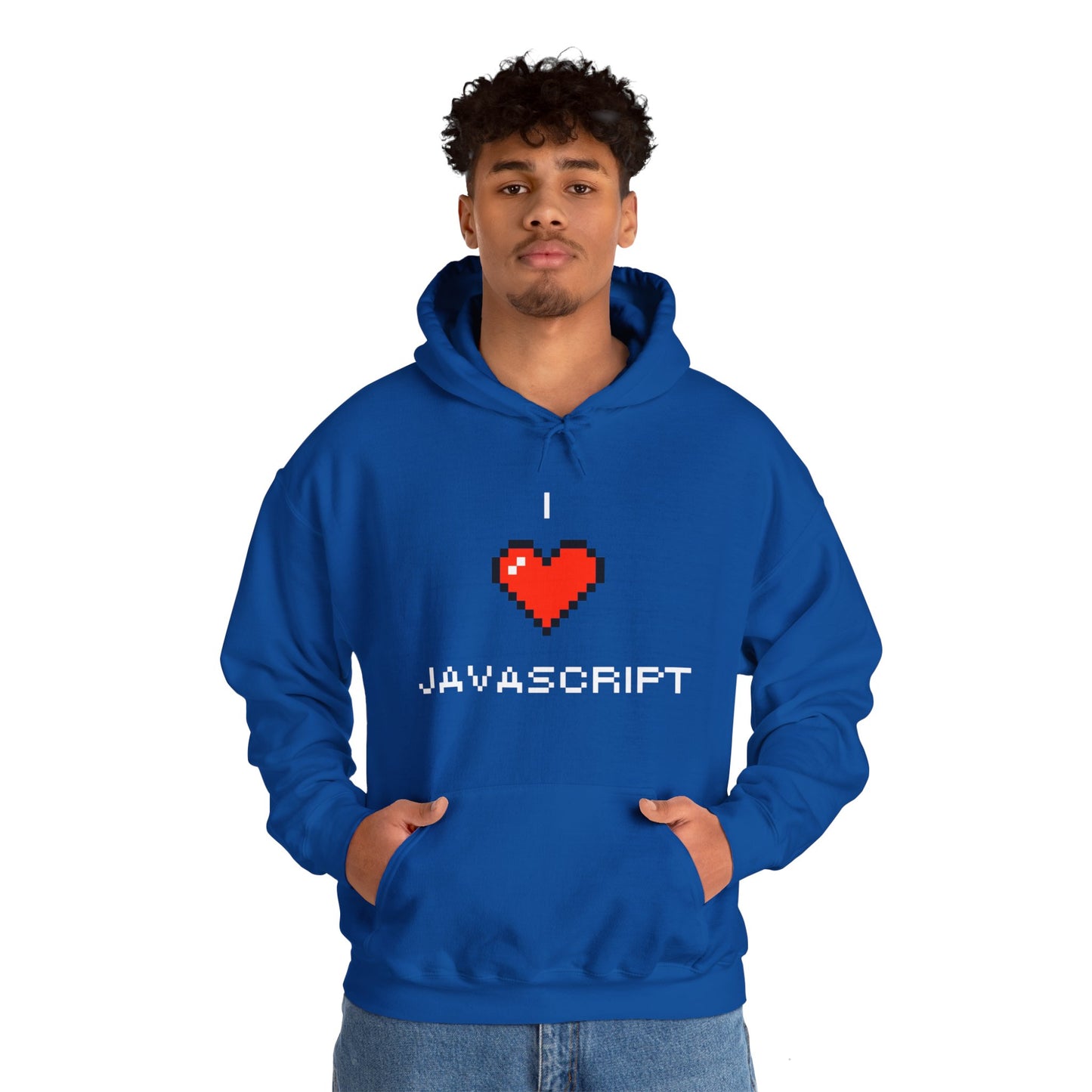 I Heart JavaScript Unisex Hoodie