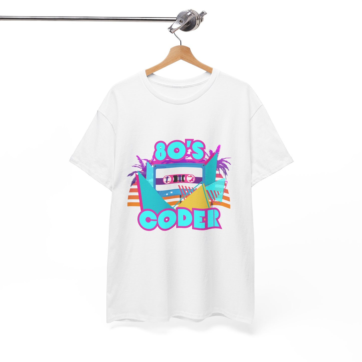 80s Coder Cotton Tee
